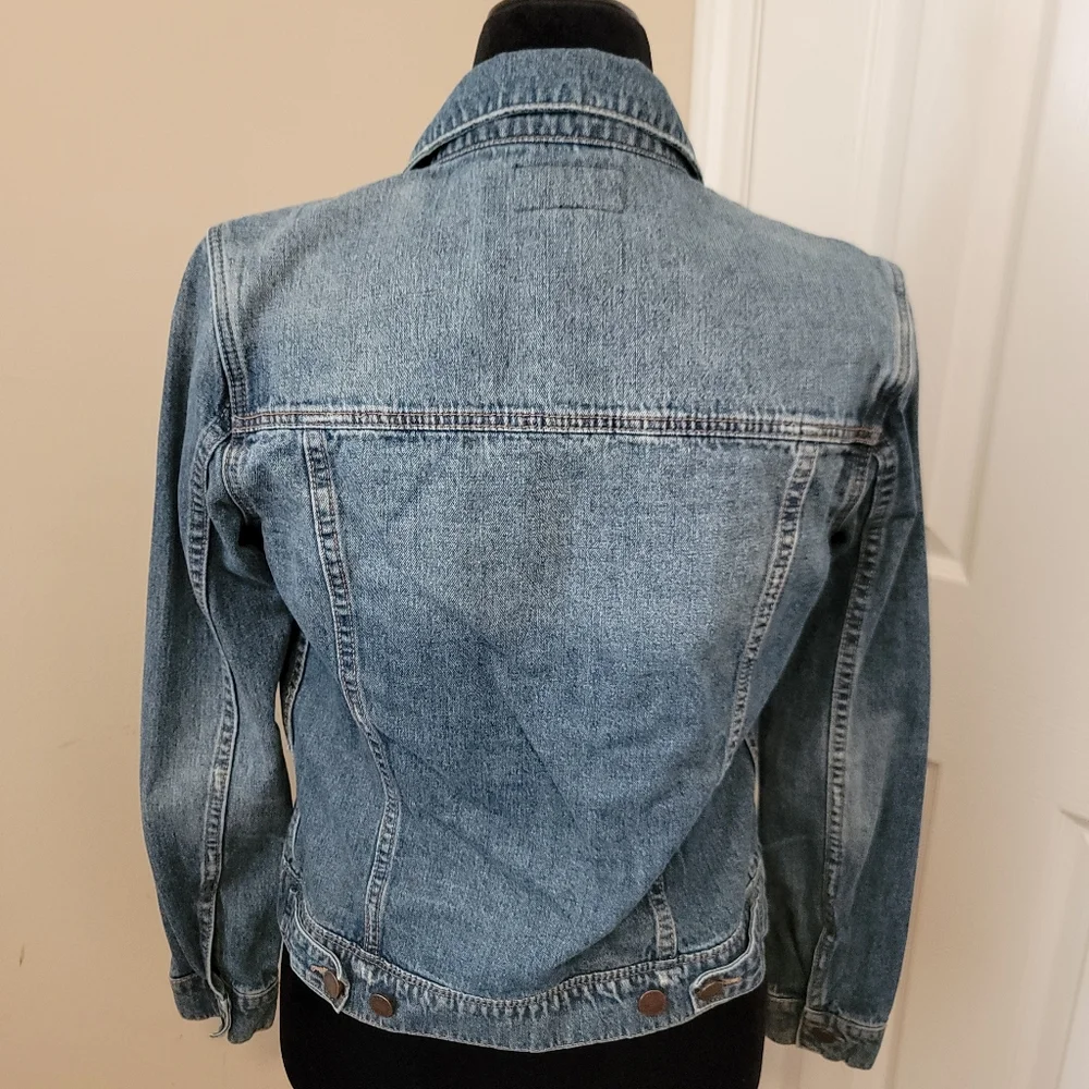 Articles of Society Los Angeles Med. Wash Denim Jean Jacket Size M - Picture 4 of 10